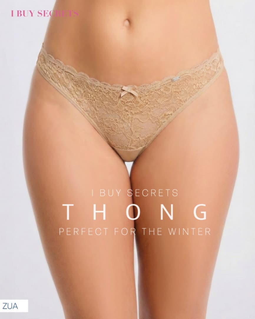 Lace super premium thong || ZUA